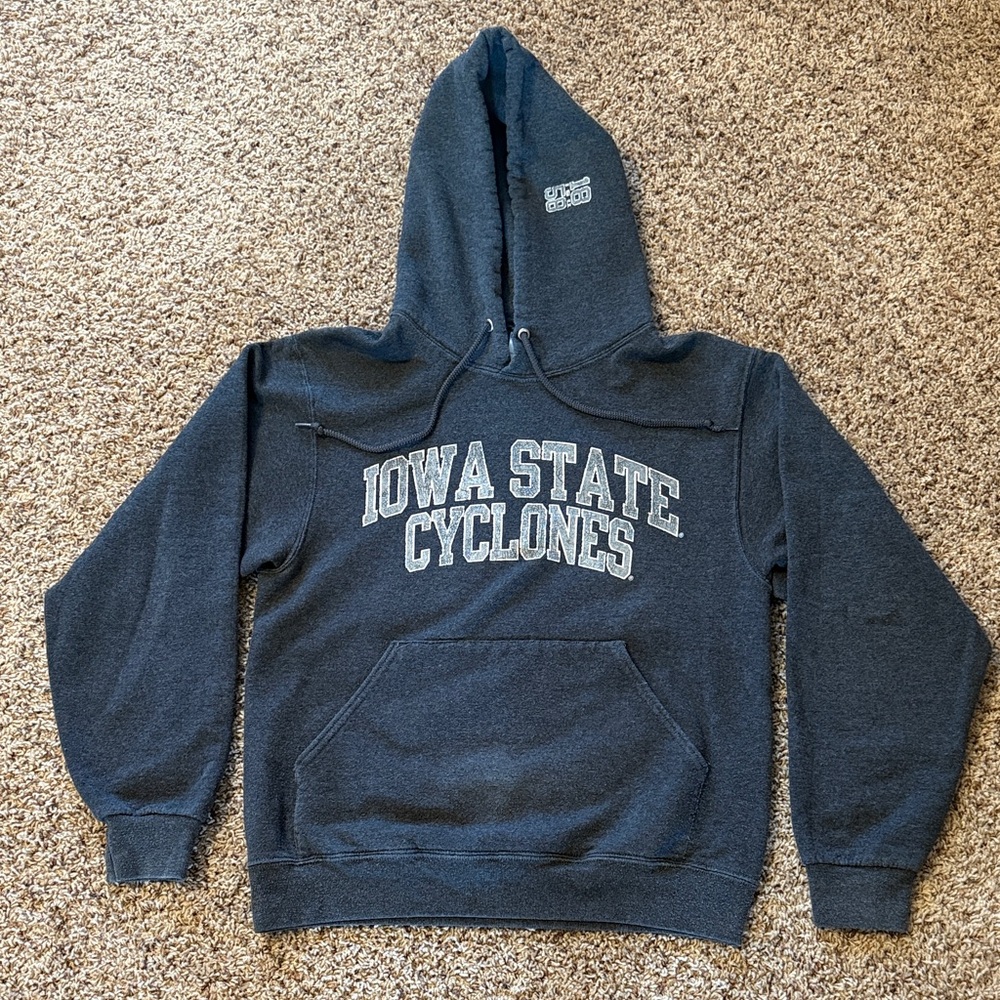 Jerzees Iowa State Cyclones Hoodie - Charcoal Gray